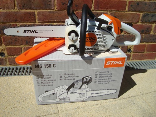 Stihl 150 petrol chainsaw - ms, c