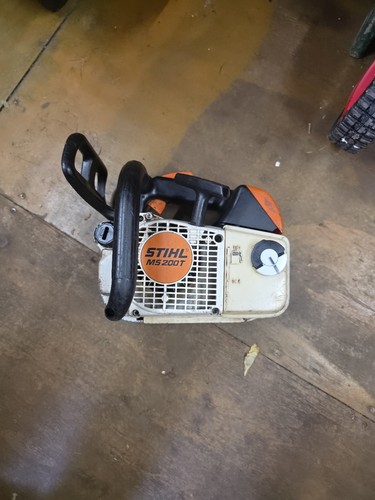 Stihl 200t chainsaw fully - ms,