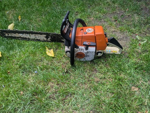 Stihl ms360 chainsaw ported - stihl,
