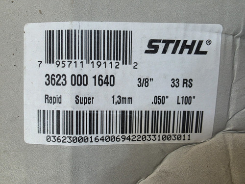 Genuine stihl chainsaw - stihl, chain