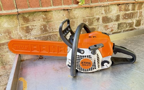 Stihl 211 petrol chainsaw - ms,
