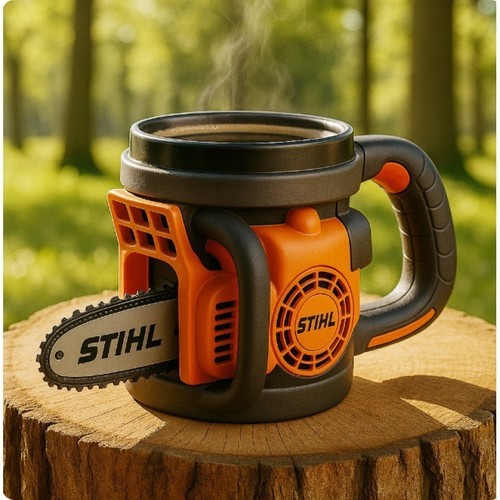 Stihl chainsaw resin mug - stihl,