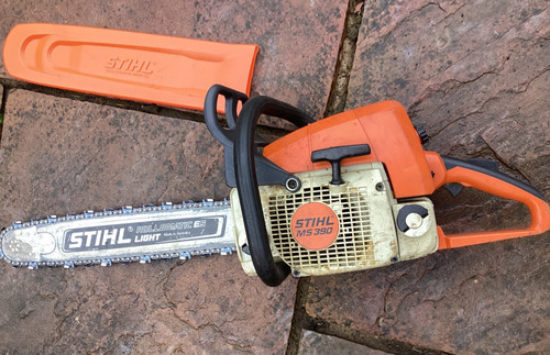 Stihl ms390 chainsaw with - chainsaw, 20"