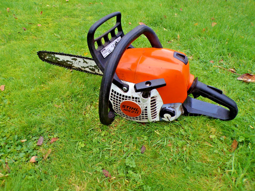Stihl ms211 chainsaw petrol - chainsaw, 2