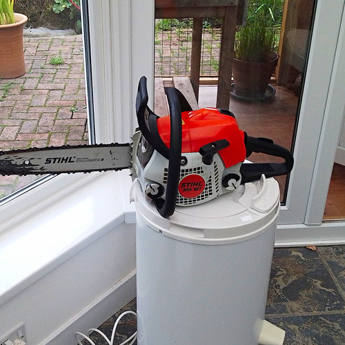 Stihl 181 petrol chainsaw - ms,