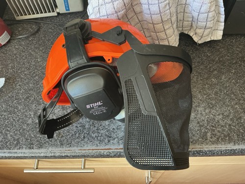 Stihl chainsaw helmet with - stihl,