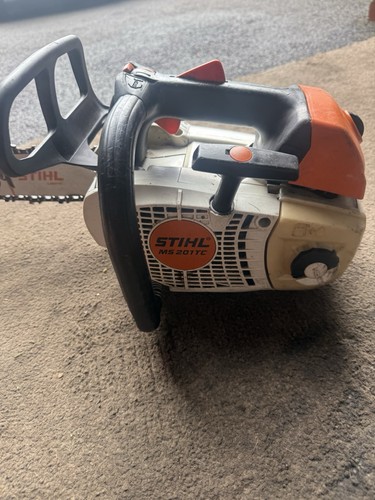 Stihl 201 chainsaw top - chainsaw,