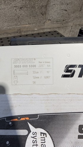 Stihl rollomatic guide bar - rollomatic, 13"