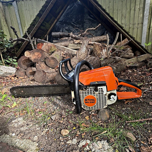 Stihl 250 petrol chainsaw - ms,
