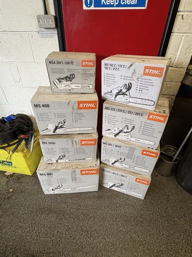 Job lot stihl chainsaw - job,